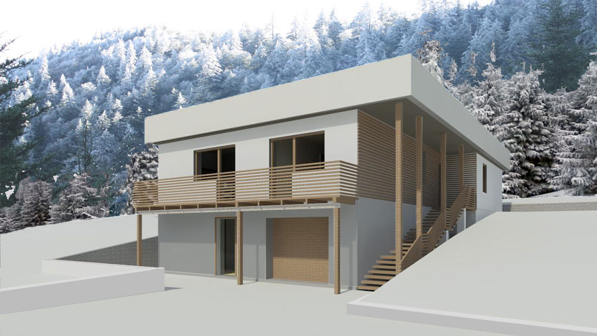exterior view of the house