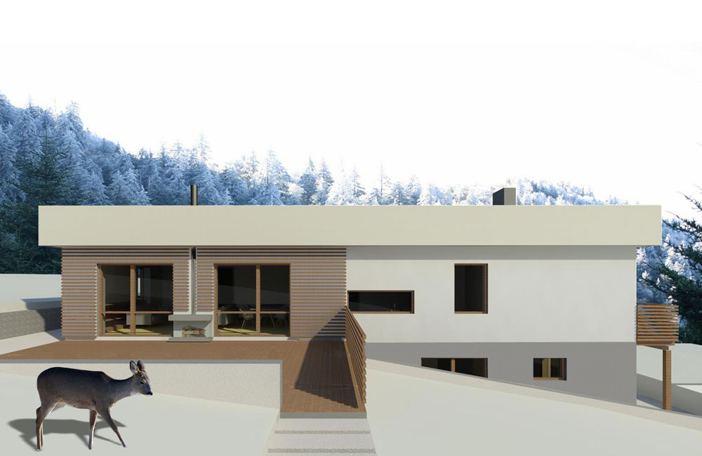 exterior view of the house