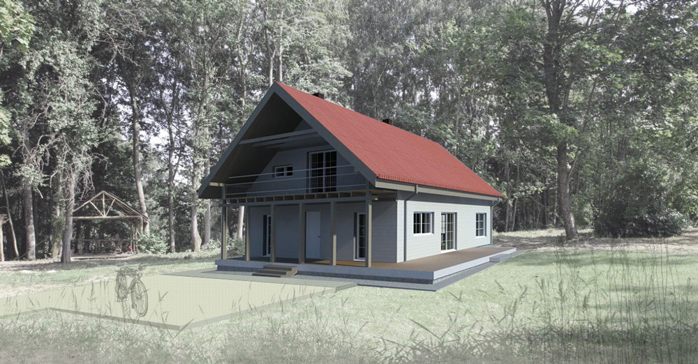 exterior view of the house