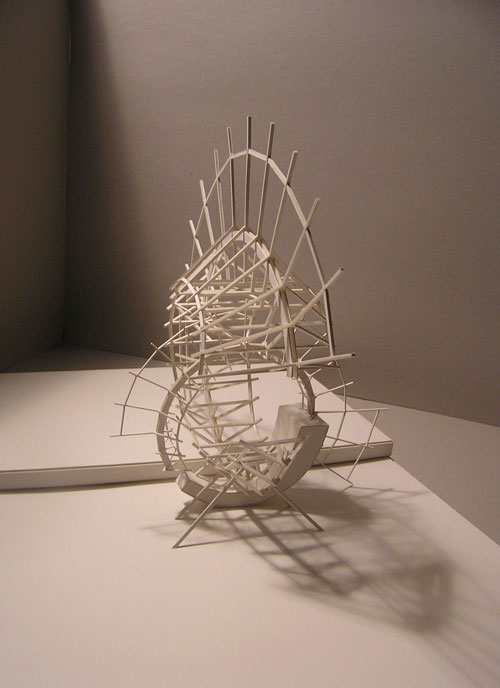 model front view