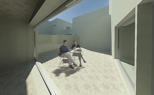 view of a private yard