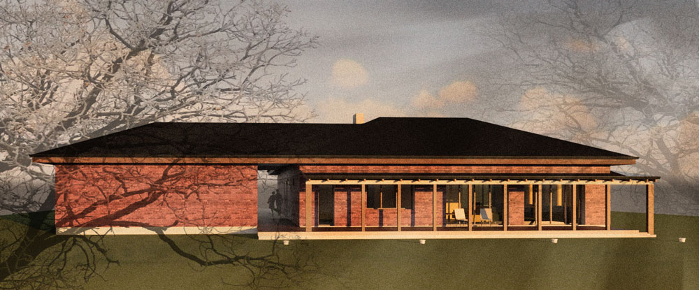 exterior view of the house