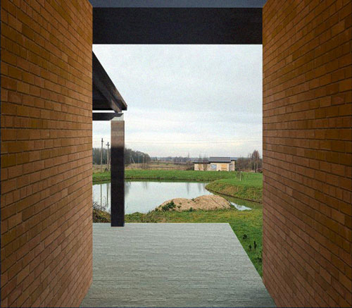 exterior view towards distant areas